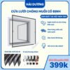 Cửa lưới chống muỗi cố định