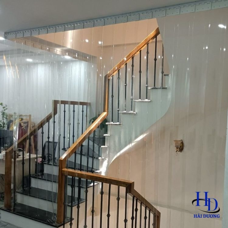 Rèm nhựa PVC cố định