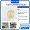 Cuộn nhựa PVC trắng trong