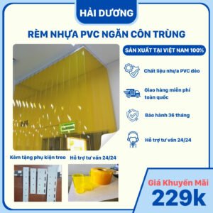 Rèm nhựa PVC ngăn côn trùng