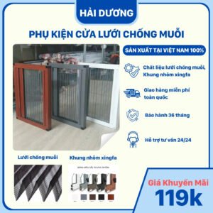 Phụ kiện cửa lưới chống muỗi