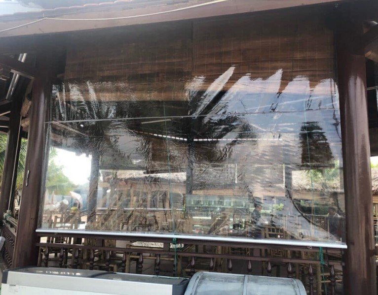 Rèm cuốn nhựa PVC