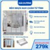 Rèm nhựa PVC nam châm từ tính bản đầy đủ phụ kiện