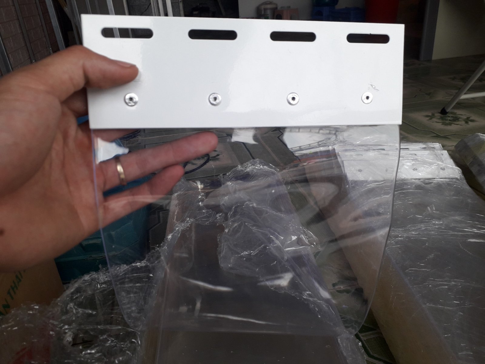 Tấm nhựa PVC trong suốt