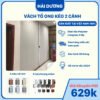 Rèm tổ ong kéo 2 cánh chất lượng